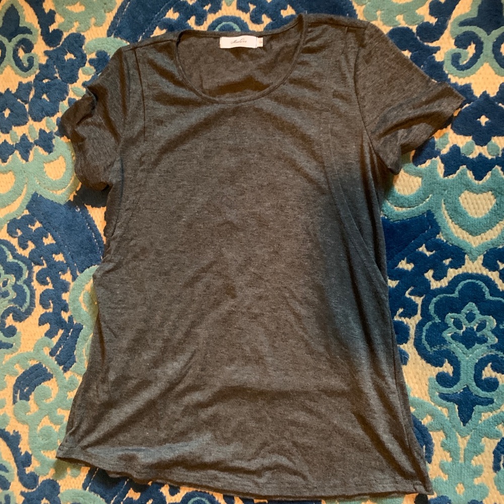 Gray nursing shirt S!